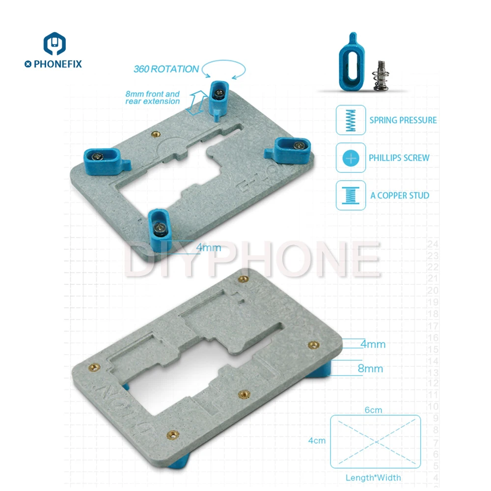 PHONEFIX G-LON двухсторонняя печатная плата держатель PCB зажим приспособление рабочая