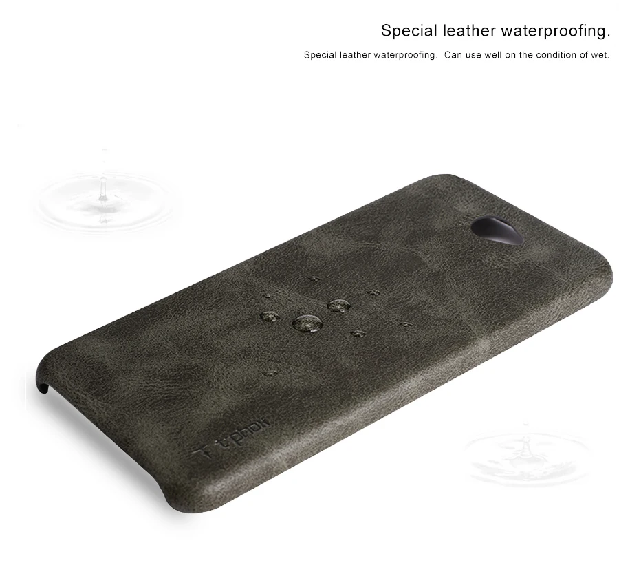 T-phox for Vintage series Huawei Y7 prime( Enjoy 7 plus) environmental PU with good protection |