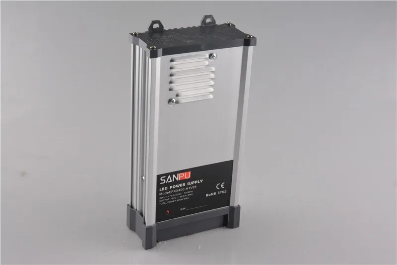 Sanpu smps светодиодный Питание 400 Вт 12 В 33.3a AC DC 175-240 В 12 В коммутации трансформатор LED драйвер 12 В smps Алюминий непромокаемые