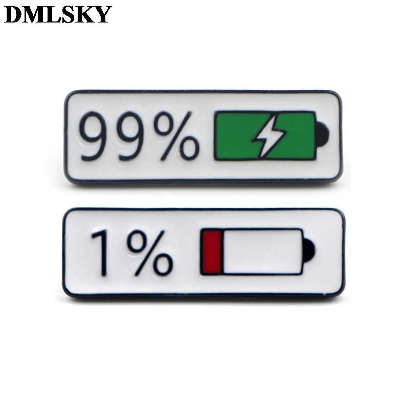 DMLSKY мультфильм булавки эмаль и броши для женщин мужчин отворот значок рюкзака