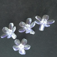 yiyang soft plastic transparent cherry blossom flowers for diy led string christmas holiday garden wedding decoration lights