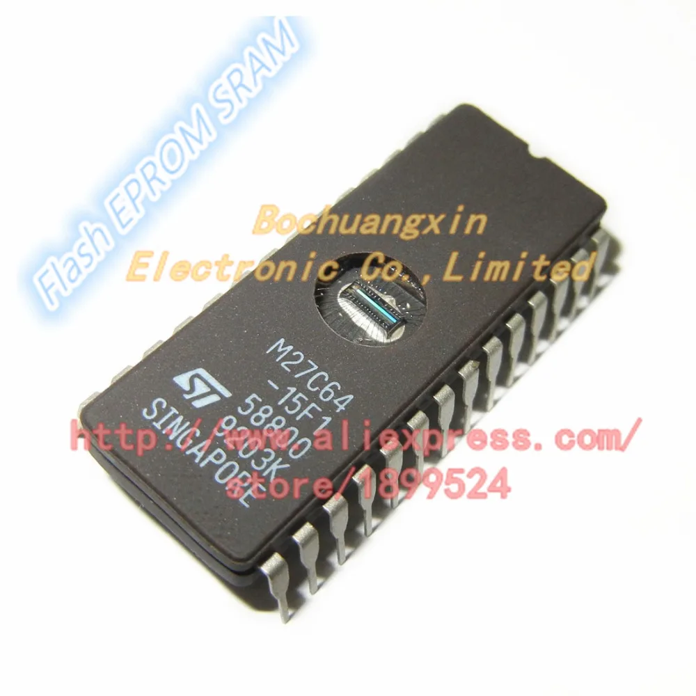 

M27C64A-15F1 M27C64A 64 Kilobit (8 K x 8-Bit) CMOS EPROM in stock 5pcs/1lot