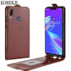 Чехол с откидной крышкой для Asus ZB632KL, чехол с бумажником из искусственной кожи 6,26, чехол для телефона Asus ZenFone Max M2 ZB632KL ZB 632 632KL Asus X01AD, чехол