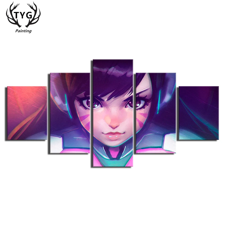 Интернет-кафе настенная HD Печать D. VA художественный постер декоративная картина