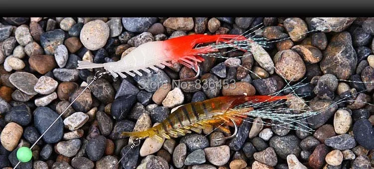 Новая искусственная приманка креветка Isca мягкие пластиковые приманки для