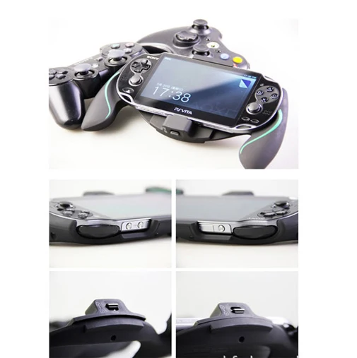 Чехол подставка для джойстика Sony PS VITA 1000 PSV1000 2 комплекта противоскользящий