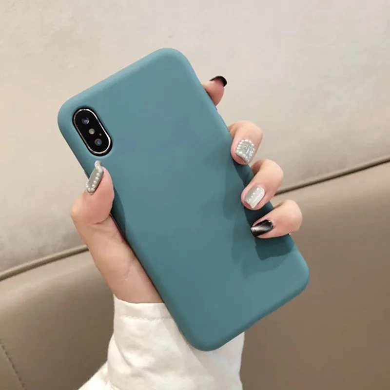 Ультратонкие однотонные Чехлы зеленого цвета для телефона Huawei Nova 3 2S Mate 20 10 Pro Honor 9