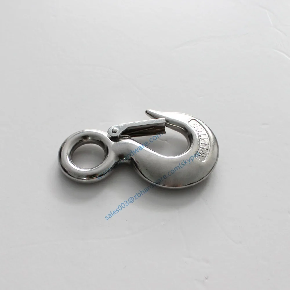 0 5 тонн нержавеющая сталь 320 глаз слинг крюк с защелкой промышленного класса