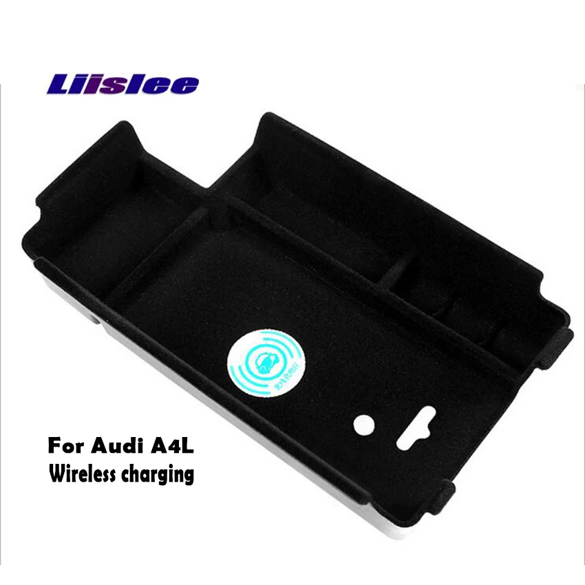 Liislee для Audi A4L Wifi зарядное устройство хранения автомобиля Быстрая зарядка
