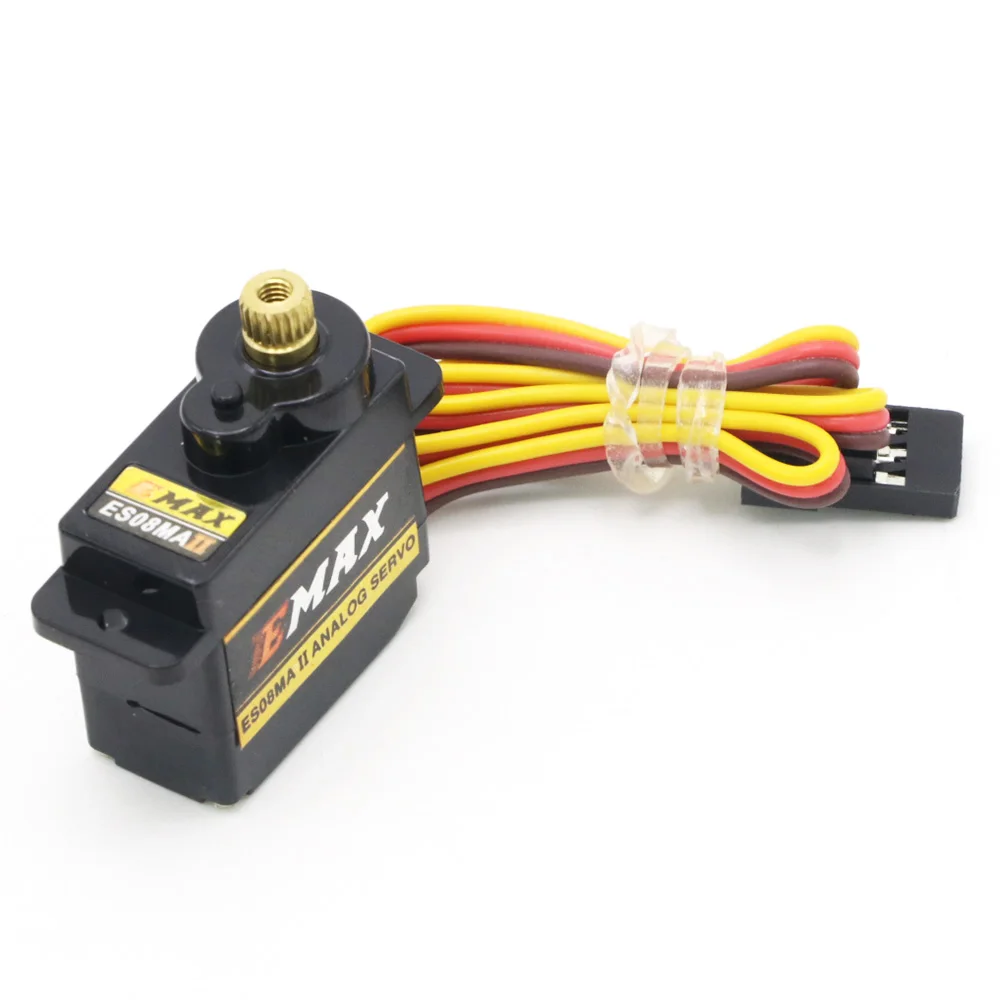 EMAX ES08MA II Mini Metal Gear Analog Servo 12g/ 2.0kg/ 0.12 Sec Mg90S For RC Car Truck Crawler Accessorie | Игрушки и хобби
