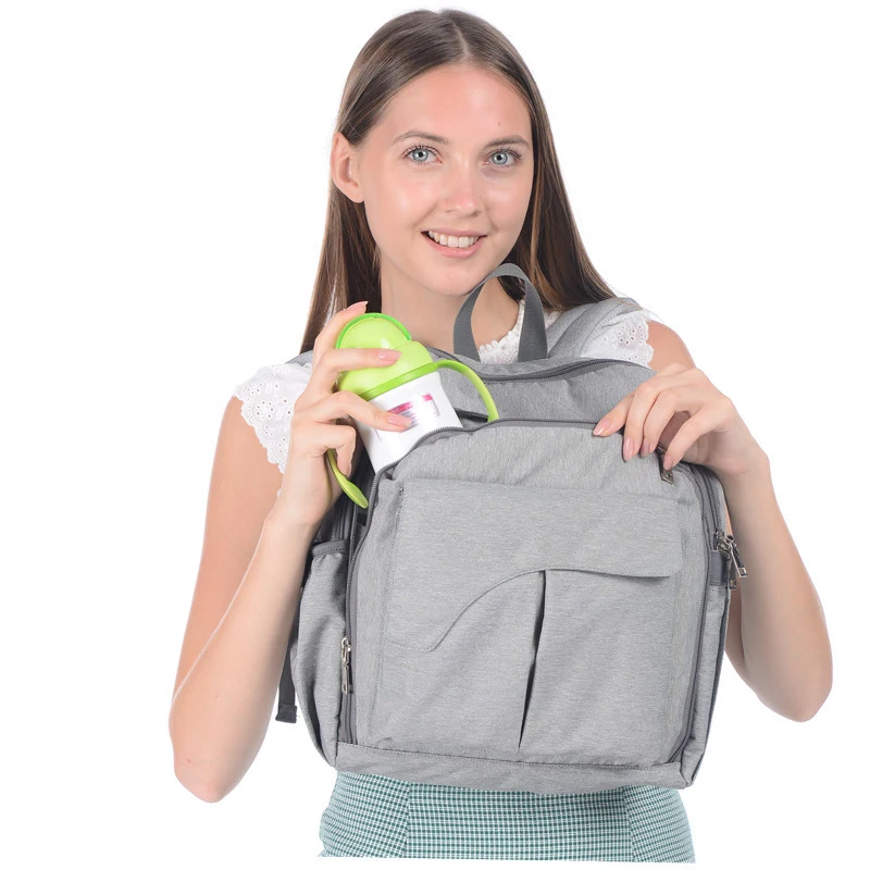 Многофункциональная сумка для подгузников рюкзак мам ухода за ребенком коляски