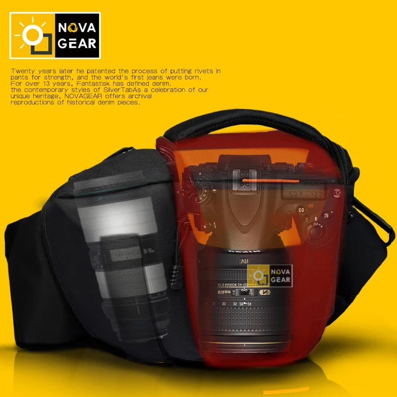 NOVAGEAR 80205 новая портативная маленькая дорожная сумка для камеры