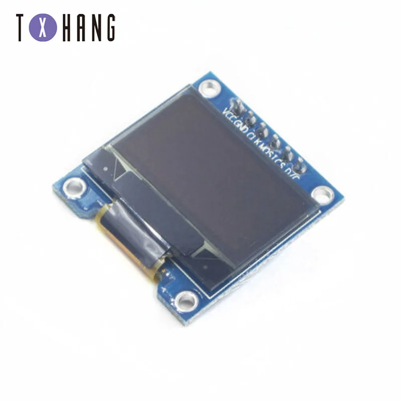 Последовательный белый OLED-дисплей 0 96 дюйма IIC 128X64 I2C SSD1306 12864 плата с ЖК-экраном GND