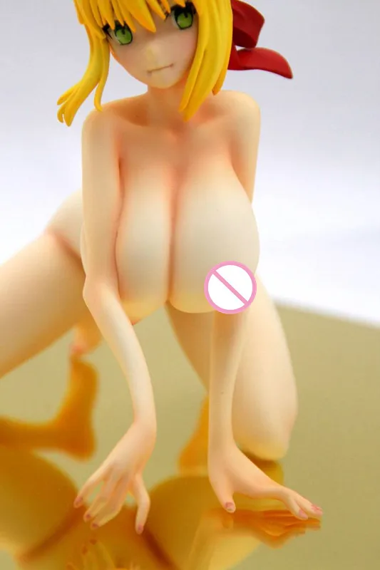 Япония Аниме пикантная кукла Fate EXTELLA Нерон Клавдий Caesar Saber 1/6 naked фигурки фигурка