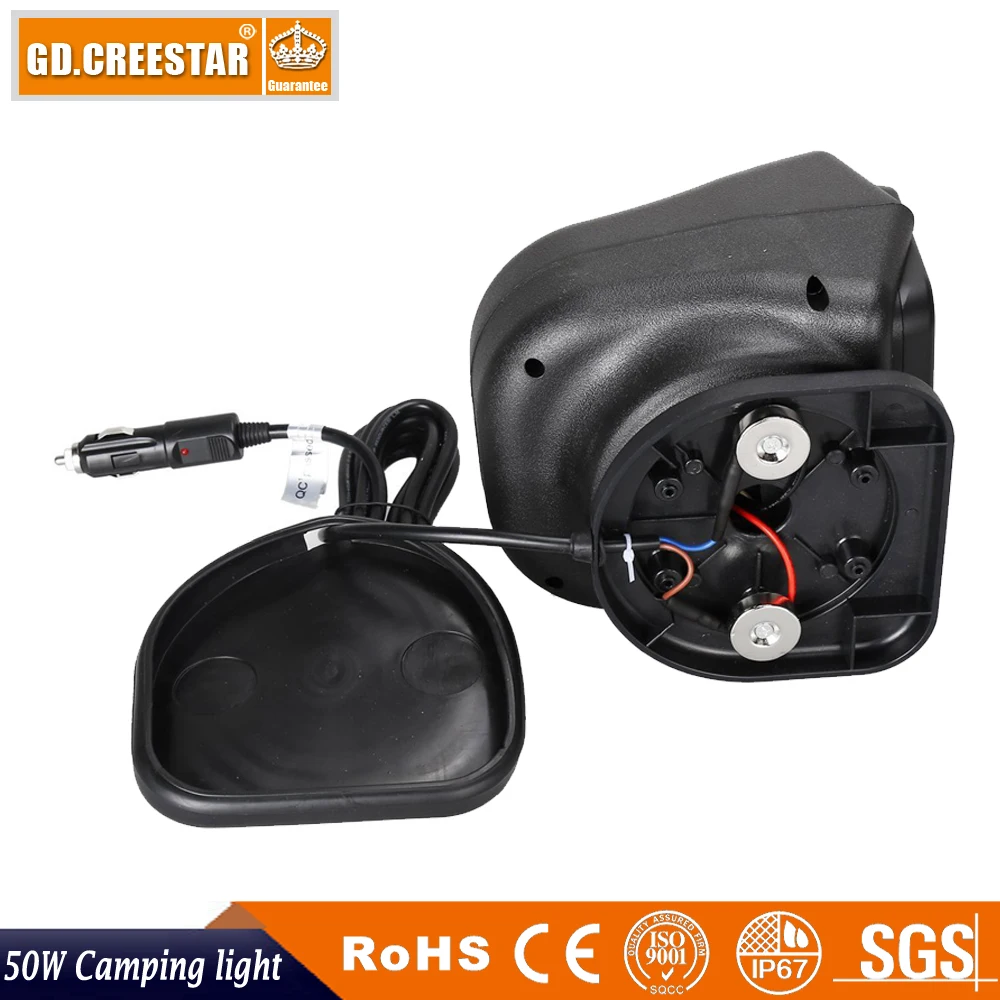 

50W 7inch Led Remote control Searchlight 7" Wiring Harness Control lamps For TRUCK SUV BOAT MARINE Spotlights x8pcs Freeshipping