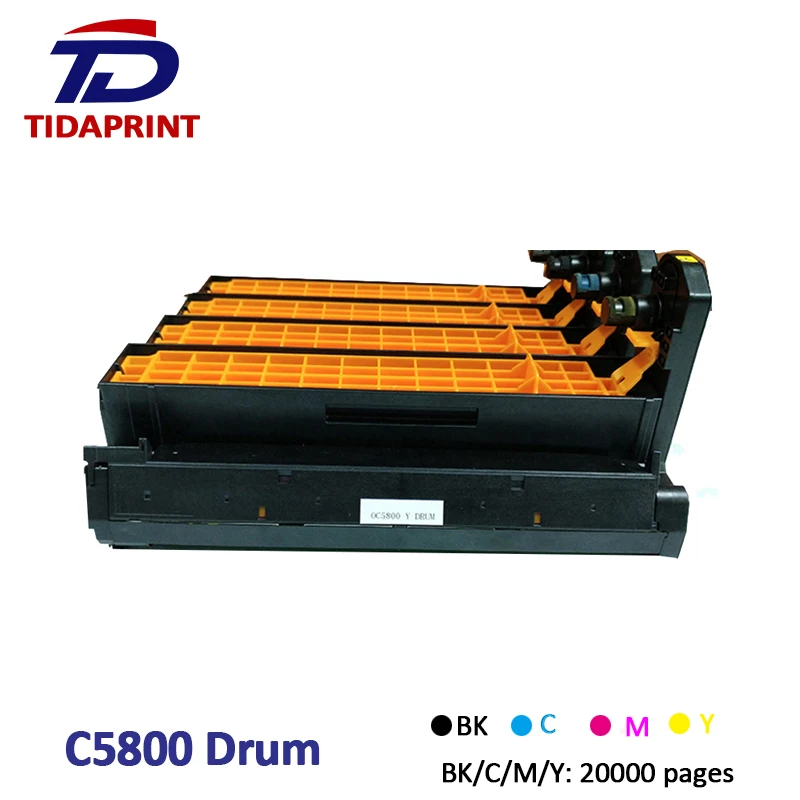 TIDAPRINT Восстановленный барабан изображения OKI F/C5500/5800 серия 20000 выход страницы
