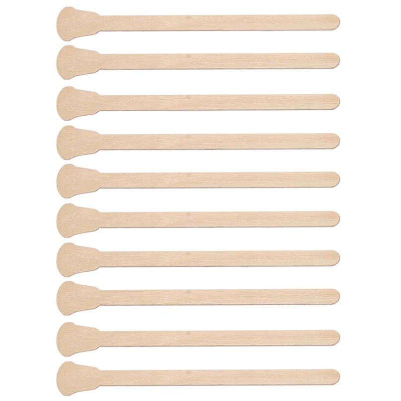 10 шт. одноразовые восковые палочки ELECOOL деревянные шпатель вощеные шипы