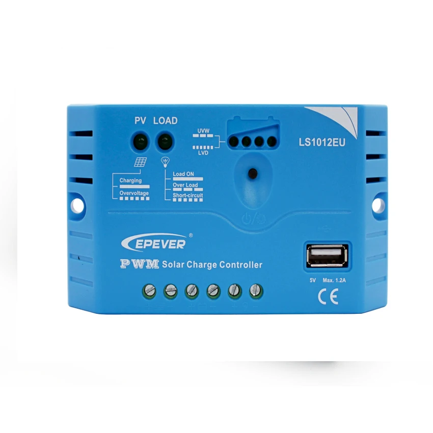 EPSOLAR LS1012EU 10A 12V EP EPEVER PWM LandStar регулятор заряда с 5V USB
