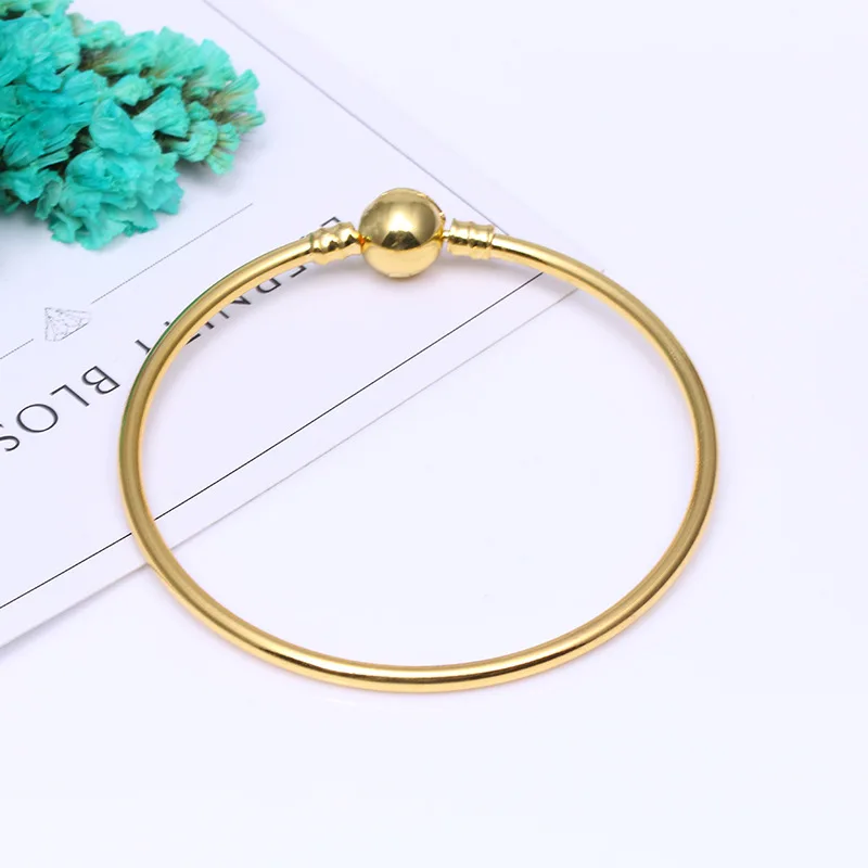 Подходит для оригинала Pandora Pulseira, очаровательный браслет, черное сердце, эмаль, золото, прозрачный CZ бисер, змеиная основа, цепочка для женщин, ювелирное изделие, сделай сам, подарок