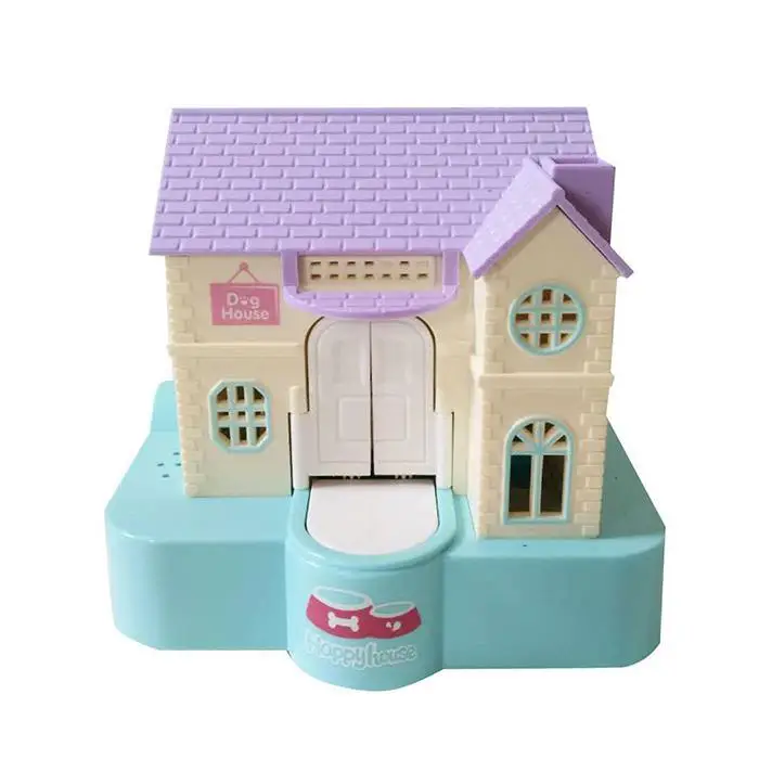 Дети милая собака вилла автоматический деньги дом 4 5 в 3 1 В батареи (не включены)