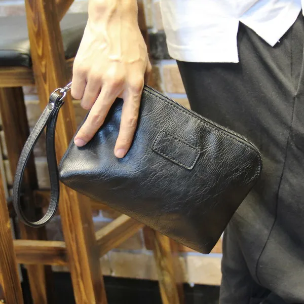 Новый Модный классический яркий черный нулевой кошелек для монет унисекс