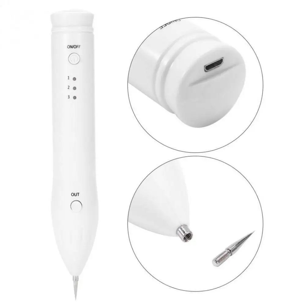 USB Электрический Ионный прибор для удаления пятен с 6 шт. иглы веснушки Удаление