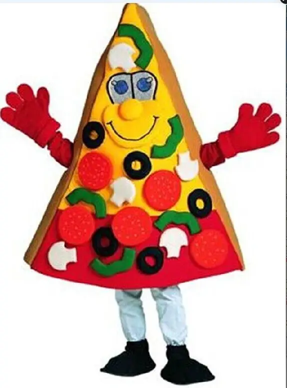 

New style pizza mascot costume Christmas Carnival performance clothing adult size free shipping