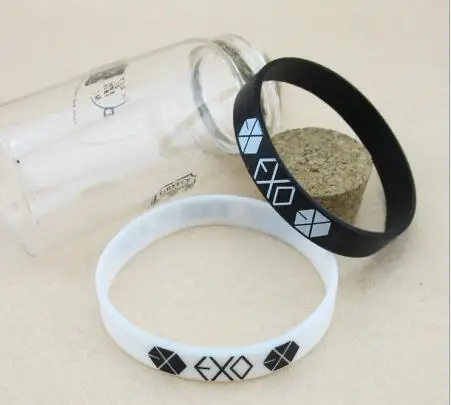 Оптовая продажа мужской или женский браслет KPOP EXO K XOXO jelly|women bracelet|bracelet wholesalewholesale