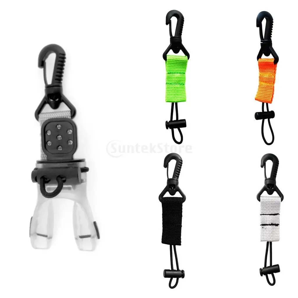 

Universal Mouthpieces Holder Regulator Octopus Retainer Clip Lanyard Scuba Diving Snorkeling Gear Equipment Accessories