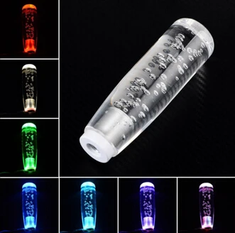 15 CM Universal Crystal Bubble LED LIGHT Shift knob shifter shift gear Fit For BMW Ford Passat Peugeot Audi Toyota Maz | Автомобили и