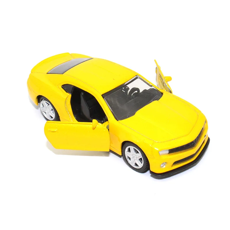TC 1: 64 Шевроле Камаро Литой под давлением сплав модель автомобиля открыть дверь оттяните назад детские игрушки красивое мастерство подарок для детей