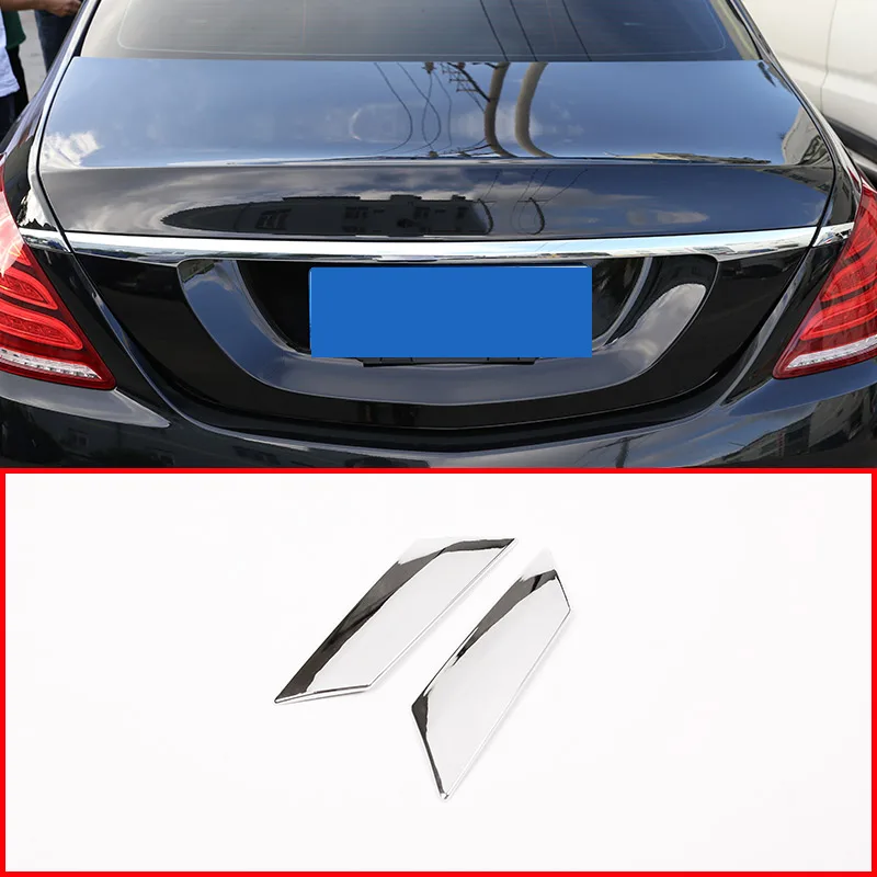 Автомобильный Стайлинг ABS автомобильные задние полосы блестки отделка для Mercedes