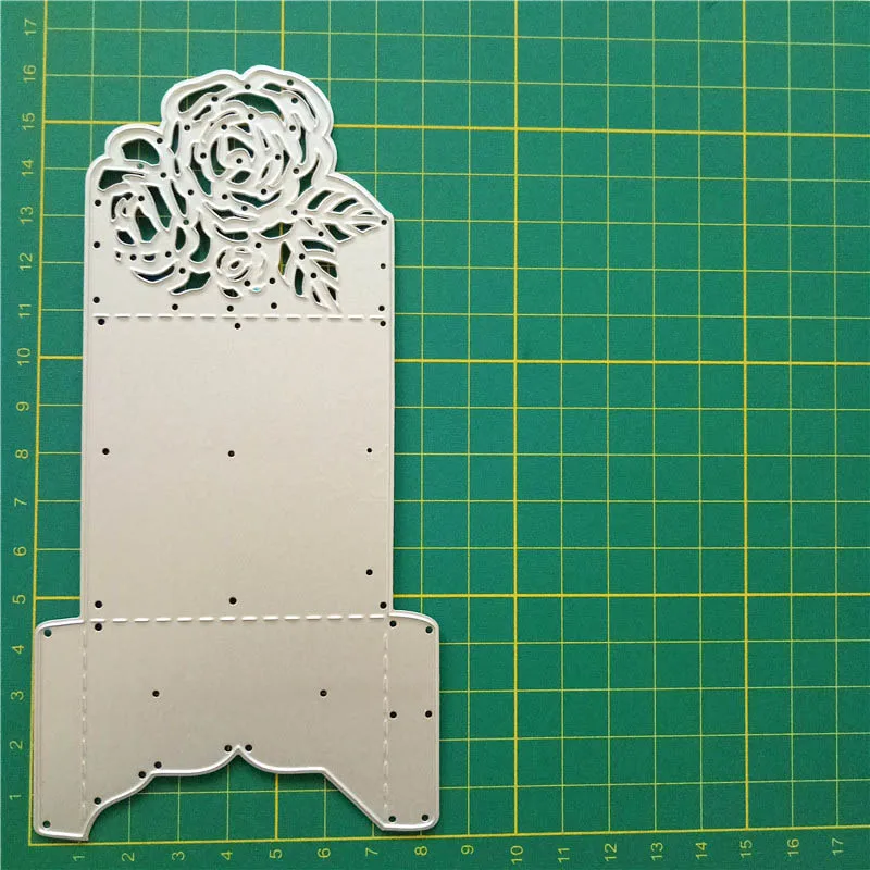 Полые цветочные Рамки Металлические Стальные режущие штампы для DIY скрапбукинга