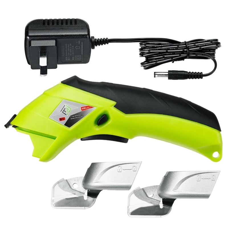 

Multipurpose 110V-220V Electric Scissors Cordless Rechargeable Fabric Sewing Scissors Handheld Hand Tools Electric Us Plug