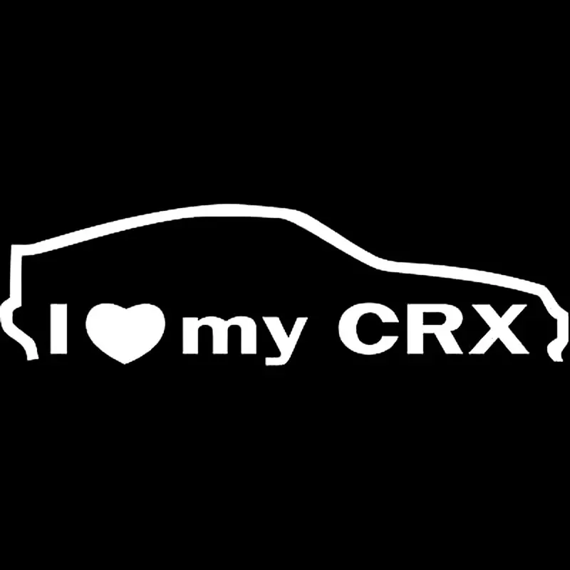 Наклейки для автомобиля I Love My car CRX JDM 15 2 см * 4 см|accessories winter|accessories broochaccessories marine |