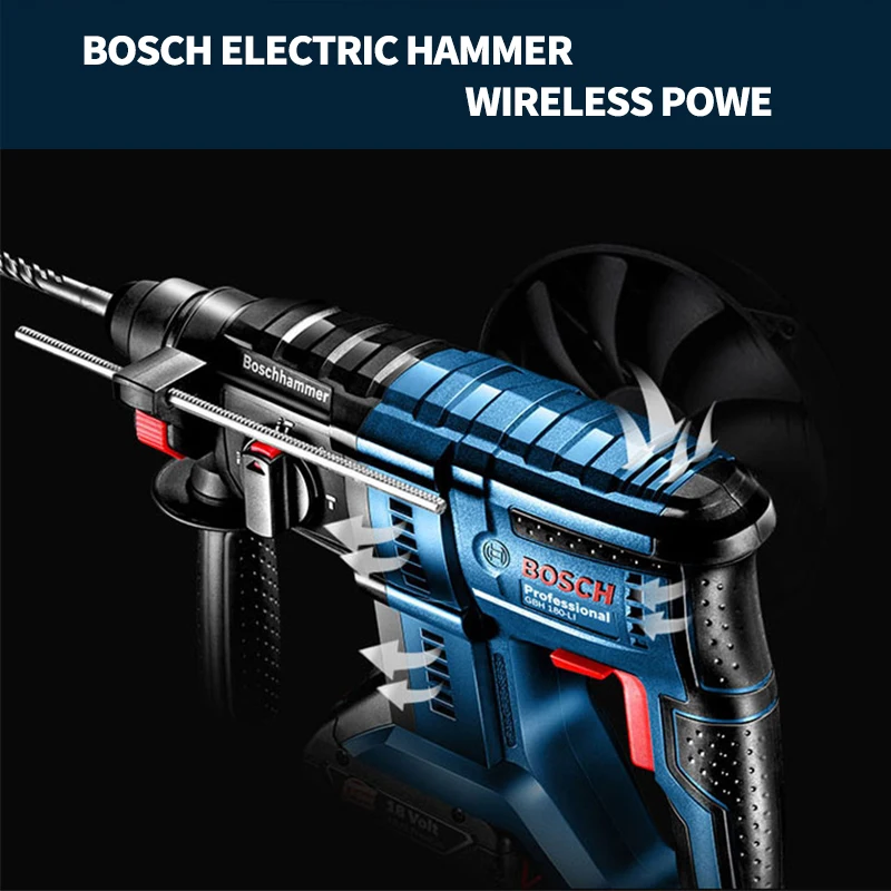 Ударная дрель Bosch многофункциональная электрическая на 4 яруса с литиевой