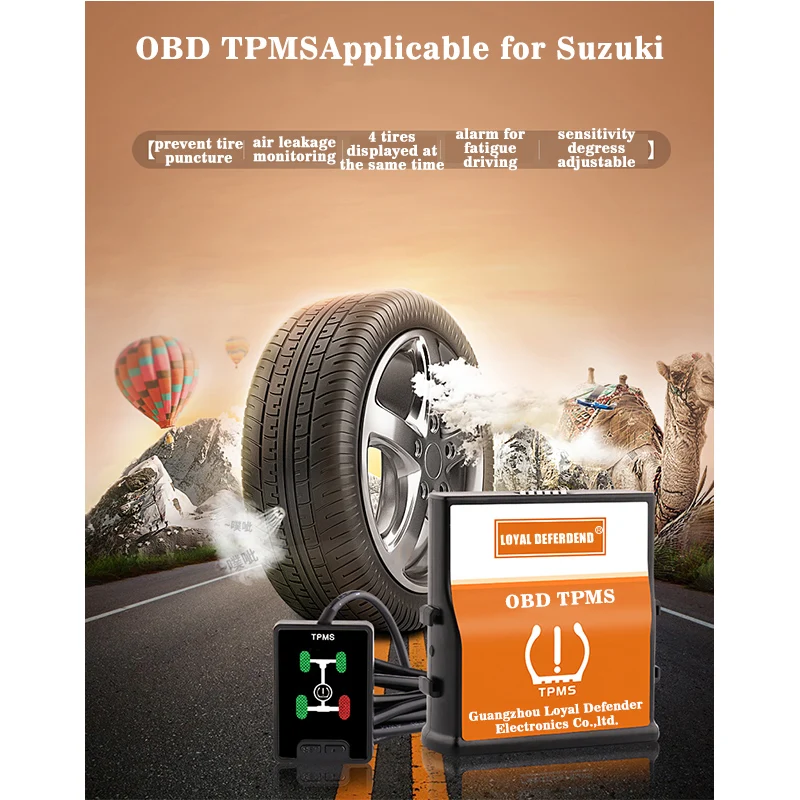 S-cross S-cross Vitara OBD TPMS система контроля давления в шинах в режиме реального времени интеллектуальный мониторинг OBD датчик безопасность