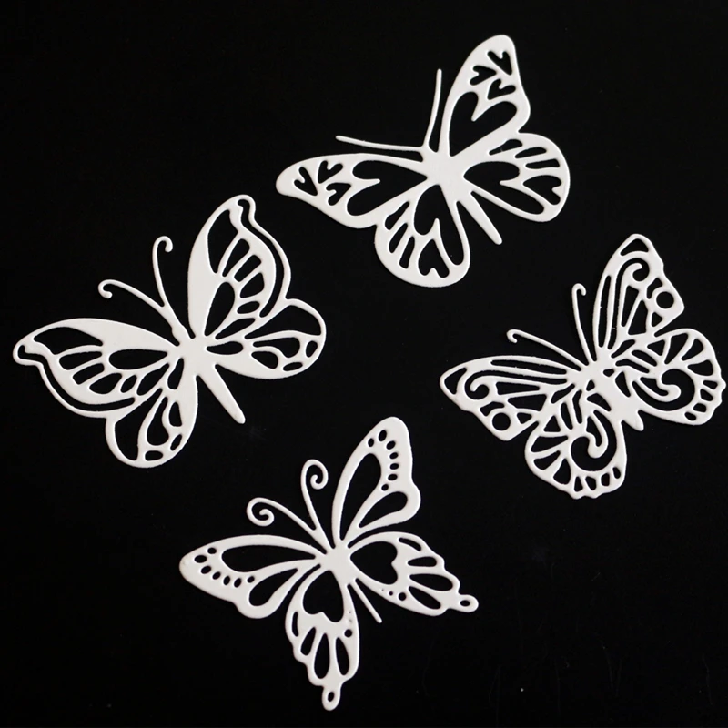 Металлические Вырубные штампы SCD1104 в форме бабочки для фотографий