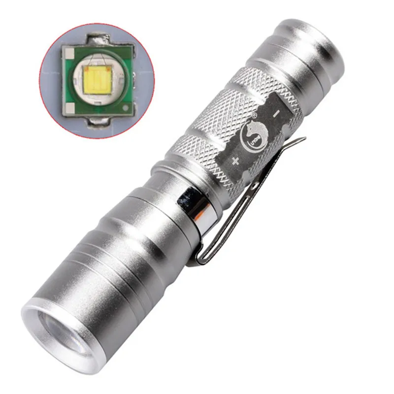 U King ZQ X1005 600LM 1 Режим мини масштабируемый светодиодный фонарик 14500 IPX 4