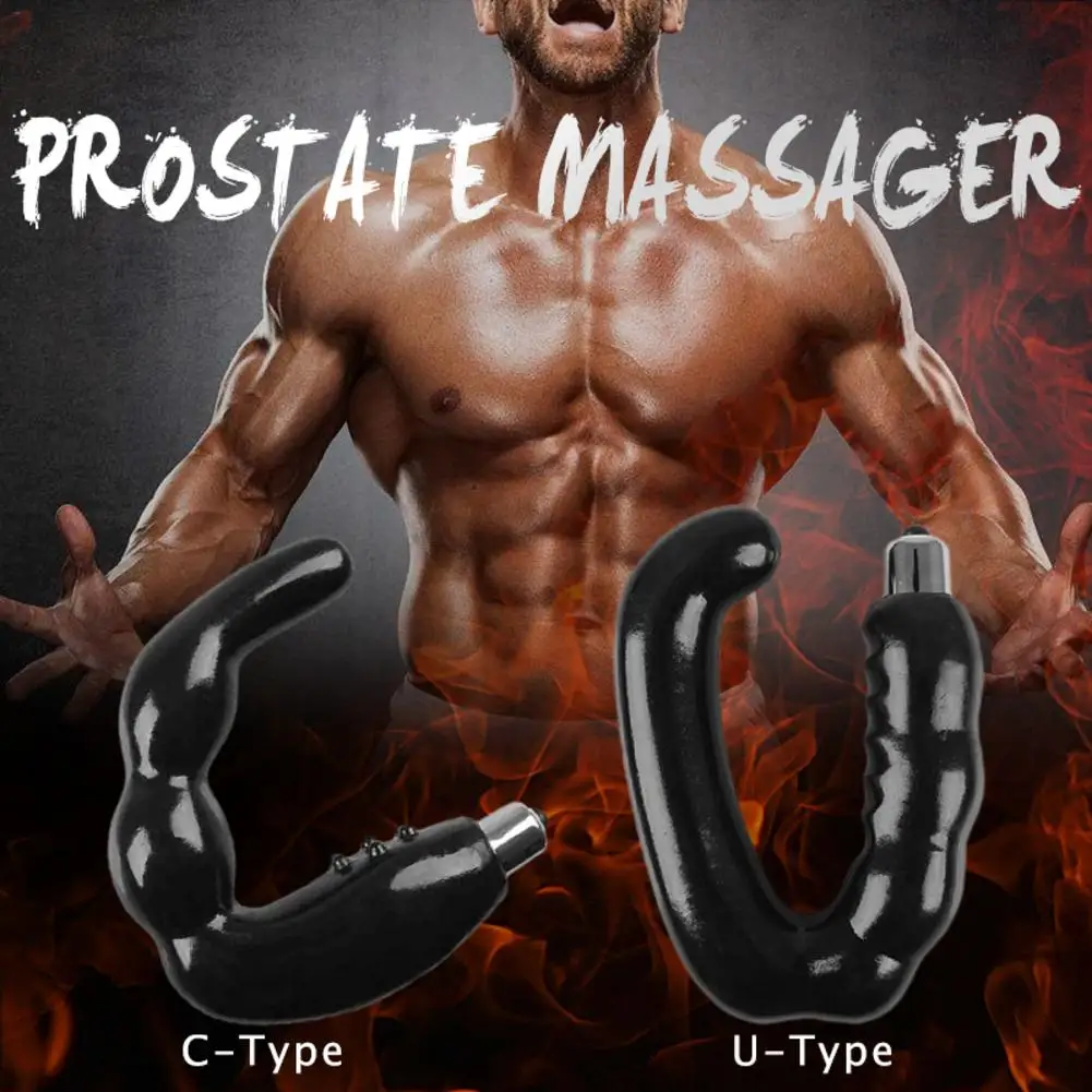 C type g точка массажер простаты u образный Анальный вибратор игрушка для