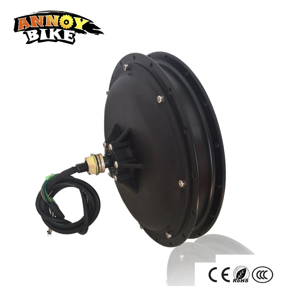 

Green E-motion E-bike motor 48v/60v 1500W Brushless DC Hub Motor Electric Bicycle bike Mountain Bike Motor Wheel Disc Brake