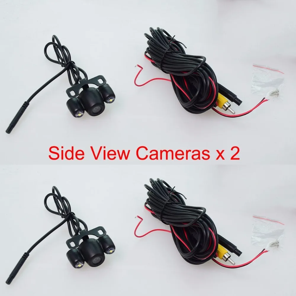 2 светодиодный боковое зеркало крепление ночного видения обратное зеркальное