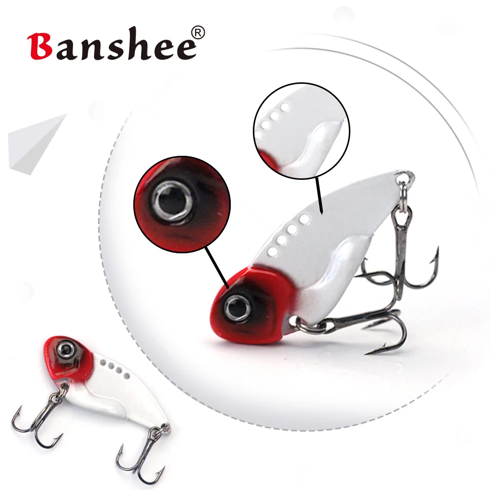 Banshee37 мм 8 г металлическая блесна мини Vibe vivide DD02 беспламенная Тонущая наживка для