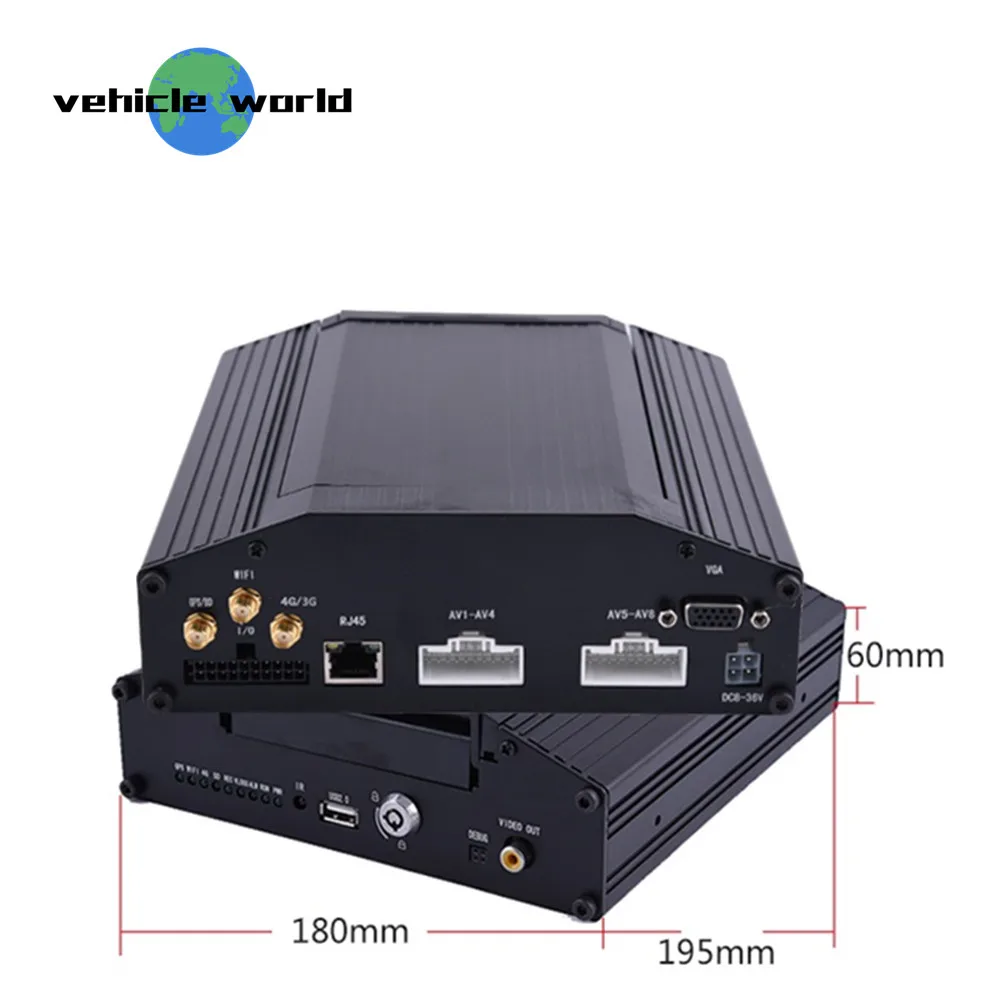 H.264 GPS 4G WIFI школьный автобус прицеп грузовик такси автомобиль 1.0MP AHD 720P HDD 8Ch