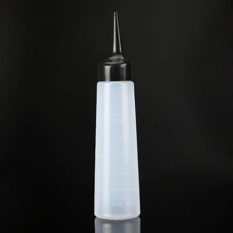 250 мл пластиковая прозрачная твист крышка для волос сухая мойка выдавливаемая