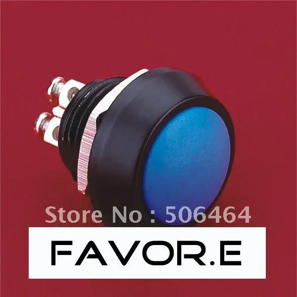 

12mm IP65 Push Button Switch domed round screw terminal