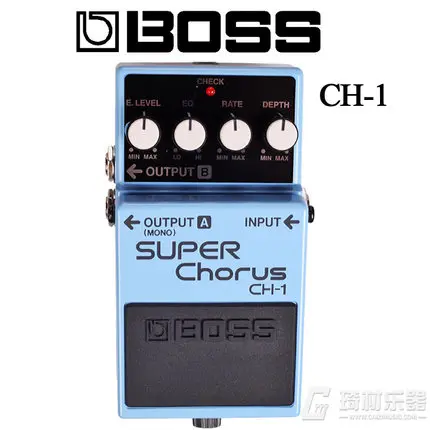 Педаль эффектов для гитары и клавиатуры Boss Audio стерео Супер Хор с бесплатным
