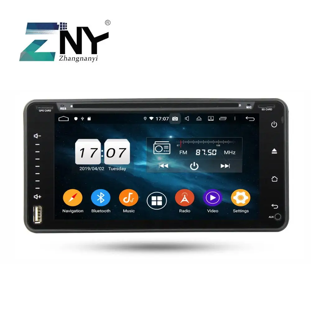 4 Гб + 64 6 95 &quotAndroid 9 0 автомобильный стерео GPS DSP для Toyota Corolla Camry RAV4 Highlander Land Cruiser Fortuner