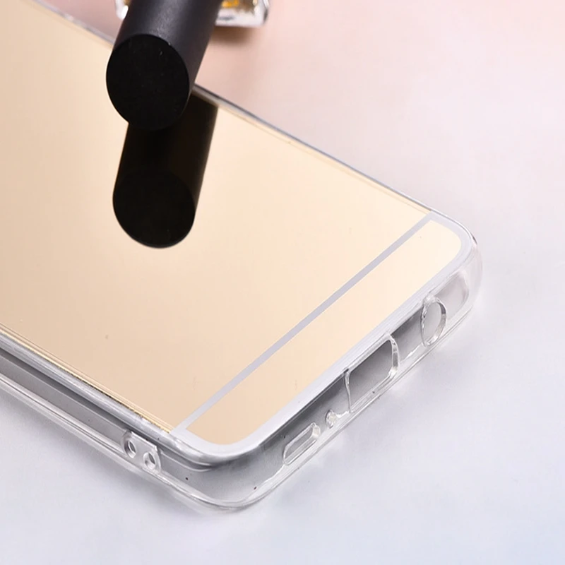 Косметическое Зеркало Покрытие чехол для Samsung Galaxy A50 A40 A70 A10 A10S A20S A30S A20E A51 A71 M11 A11 A21S