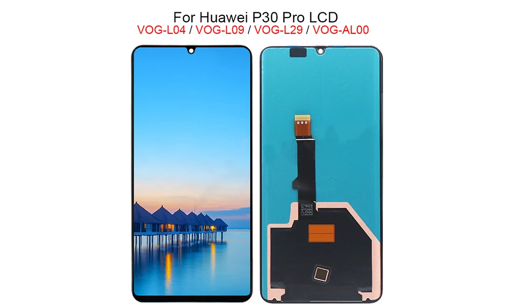 Для huawei P30 Pro ЖК-дисплей кодирующий преобразователь сенсорного экрана в сборе VOG-L04 VOG-L09 VOG-L29 VOG-TL00 Дисплей для huawei P30Pro ЖК-дисплей Дисплей